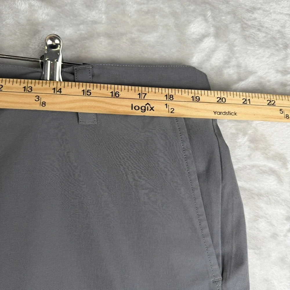 Banana Republic Core Temp Grey Performance Shorts Mens 40 Elastic Back Golf‎